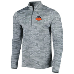 Antigua Brigade Throwback Quarter-Zip Top - Chicago Bears Tops