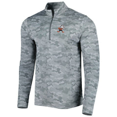 Antigua Brigade Throwback Quarter-Zip Top - Cleveland Browns Tops