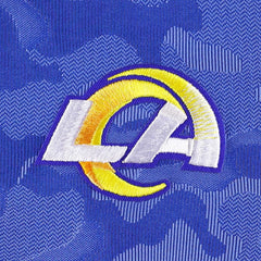 Antigua Brigade Quarter-Zip Sweatshirt - Los Angeles Rams Sweatshirts