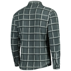 Antigua Industry Flannel Button-Up Shirt Jacket - Green Bay Packers Jackets