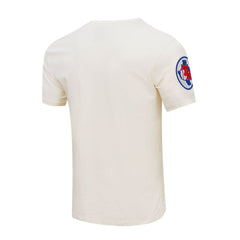 Cream Texas Rangers Pro Standard Cooperstown Collection Old English T-Shirt
