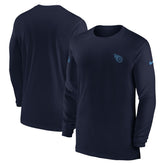 Sideline Coach Performance Long Sleeve T-Shirt - Tennessee Titans T-shirts