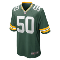 Zach Tom Game Player Jersey - Green Bay Packers Jerseys