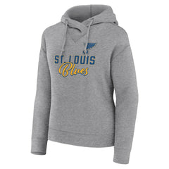 NHL St. Louis Blues Fanatics Women's Script Favorite Pullover Hoodie