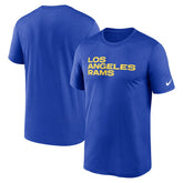 Legend Wordmark Performance T-Shirt - Los Angeles Rams T-shirts