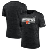 Yardline Velocity Performance T-Shirt - Cleveland Browns T-shirts