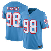 Jeffery Simmons Vapor F.U.S.E. Limited Jersey - Tennessee Titans Jerseys