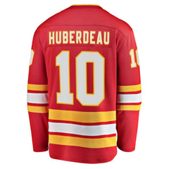 NHL Jonathan Huberdeau Calgary Flames Fanatics Home Breakaway Player Jersey