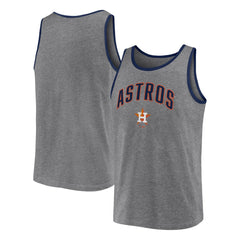 Heather Gray Houston Astros Fanatics Primary Tank Top