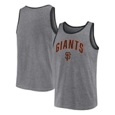 Heather Gray San Francisco Giants Fanatics Primary Tank Top