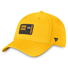 NHL Nashville Predators Fanatics Authentic Pro Training Camp Flex Hat – Gold