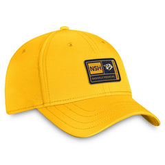 NHL Nashville Predators Fanatics Authentic Pro Training Camp Flex Hat – Gold