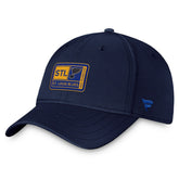 NHL St. Louis Blues Fanatics Authentic Pro Training Camp Flex Hat – Navy