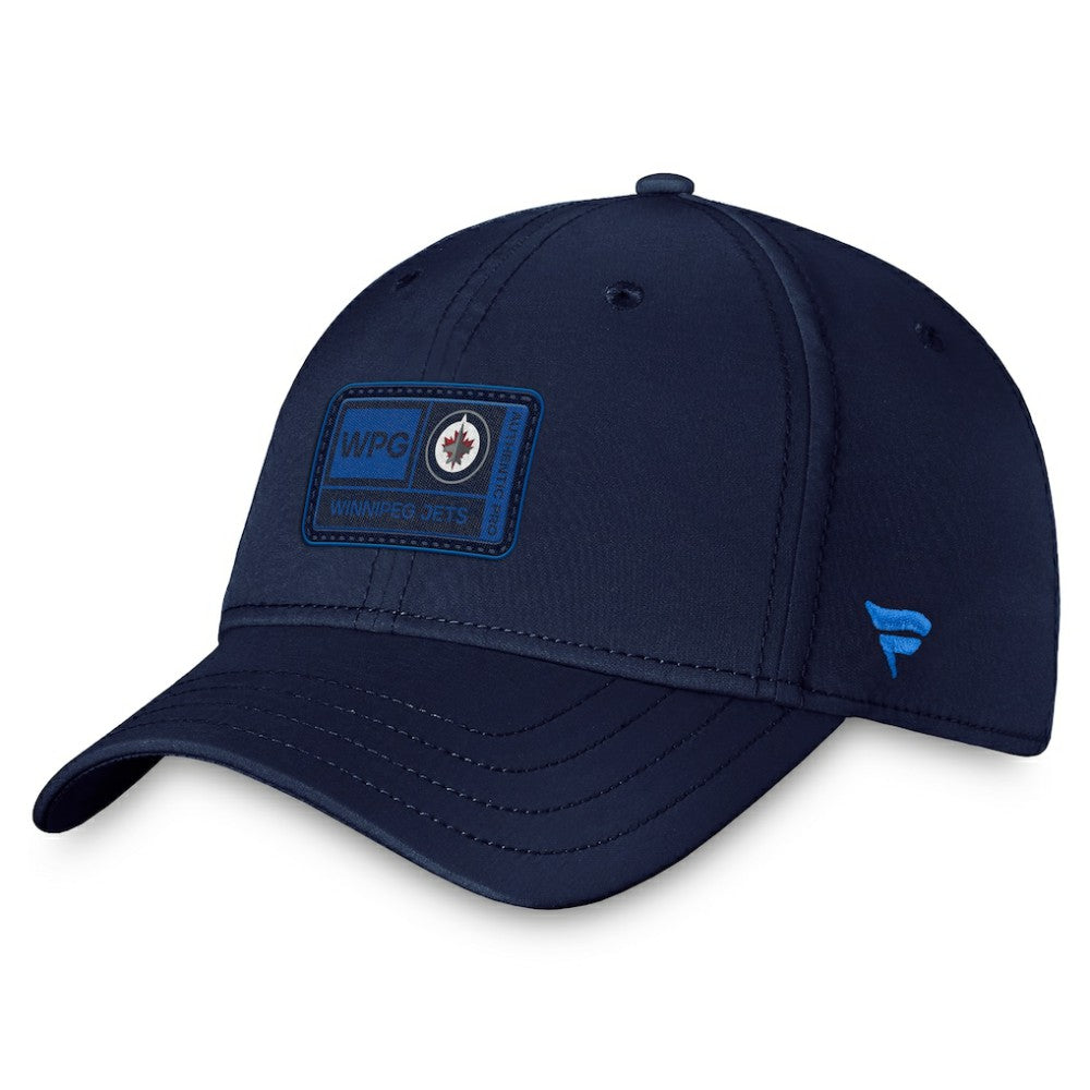 NHL Winnipeg Jets Fanatics Authentic Pro Training Camp Flex Hat – Navy