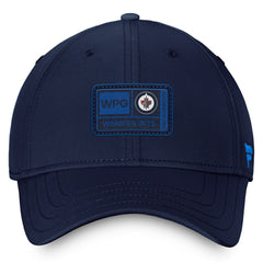 NHL Winnipeg Jets Fanatics Authentic Pro Training Camp Flex Hat – Navy