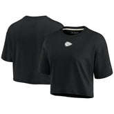 Women's Elements Super Soft Boxy Cropped T-Shirt - Kansas City Chiefs T-shirts