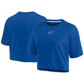 Women's Elements Super Soft Boxy Cropped T-Shirt - Buffalo Bills T-shirts