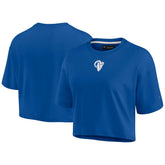 Women's Elements Super Soft Boxy Cropped T-Shirt - Los Angeles Rams T-shirts