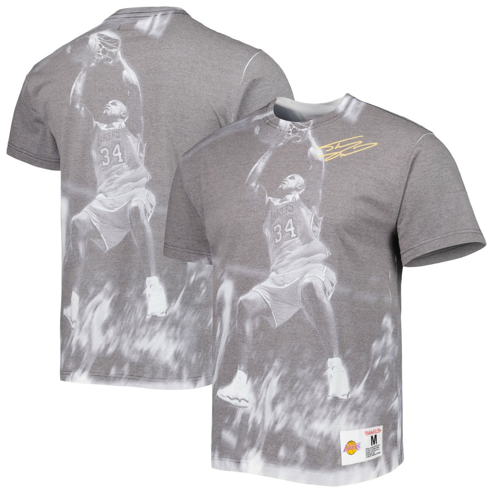 Mitchell & Ness Shaquille O'Neal Los Angeles Lakers Above The Rim T-Shirt