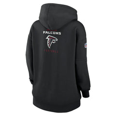 Women's 2023 Sideline Club Fleece Pullover Hoodie - Atlanta Falcons Hoodies