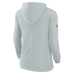 Women's Sideline Performance Long Sleeve Hoodie T-Shirt - Las Vegas Raiders Hoodies