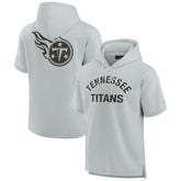 Unisex Elements Super Soft Fleece Short Sleeve Pullover Hoodie - Tennessee Titans Hoodies