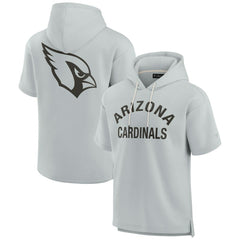 Unisex Elements Super Soft Fleece Short Sleeve Pullover Hoodie - Arizona Cardinals Hoodies