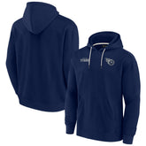 Unisex Elements Super Soft Fleece Pullover Hoodie - Tennessee Titans Hoodies