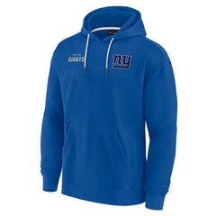Unisex Elements Super Soft Fleece Pullover Hoodie - New York Giants Hoodies