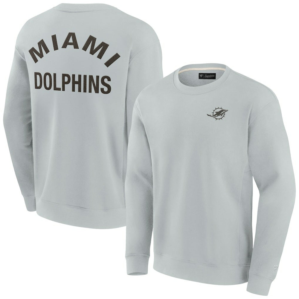 Unisex Elements Super Soft Pullover Sweatshirt - Miami Dolphins Pullover