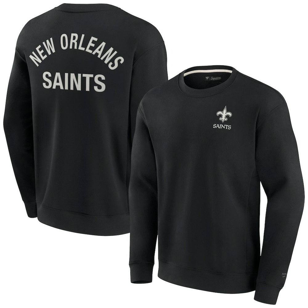 Unisex Elements Super Soft Pullover Sweatshirt - New Orleans Saints Pullover