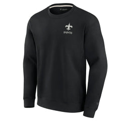 Unisex Elements Super Soft Pullover Sweatshirt - New Orleans Saints Pullover