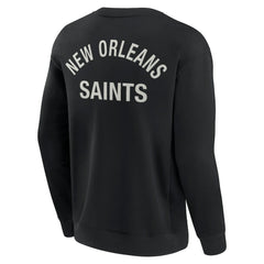 Unisex Elements Super Soft Pullover Sweatshirt - New Orleans Saints Pullover