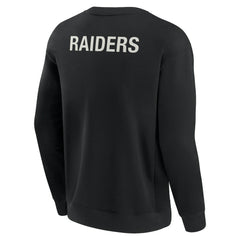 Unisex Elements Super Soft Pullover Sweatshirt - Las Vegas Raiders Pullover