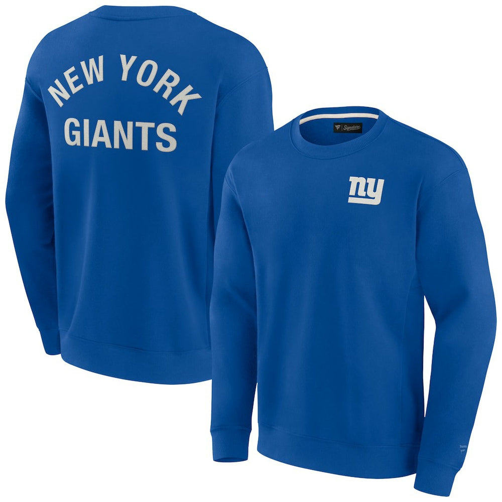 Unisex Elements Super Soft Pullover Sweatshirt - New York Giants Pullover