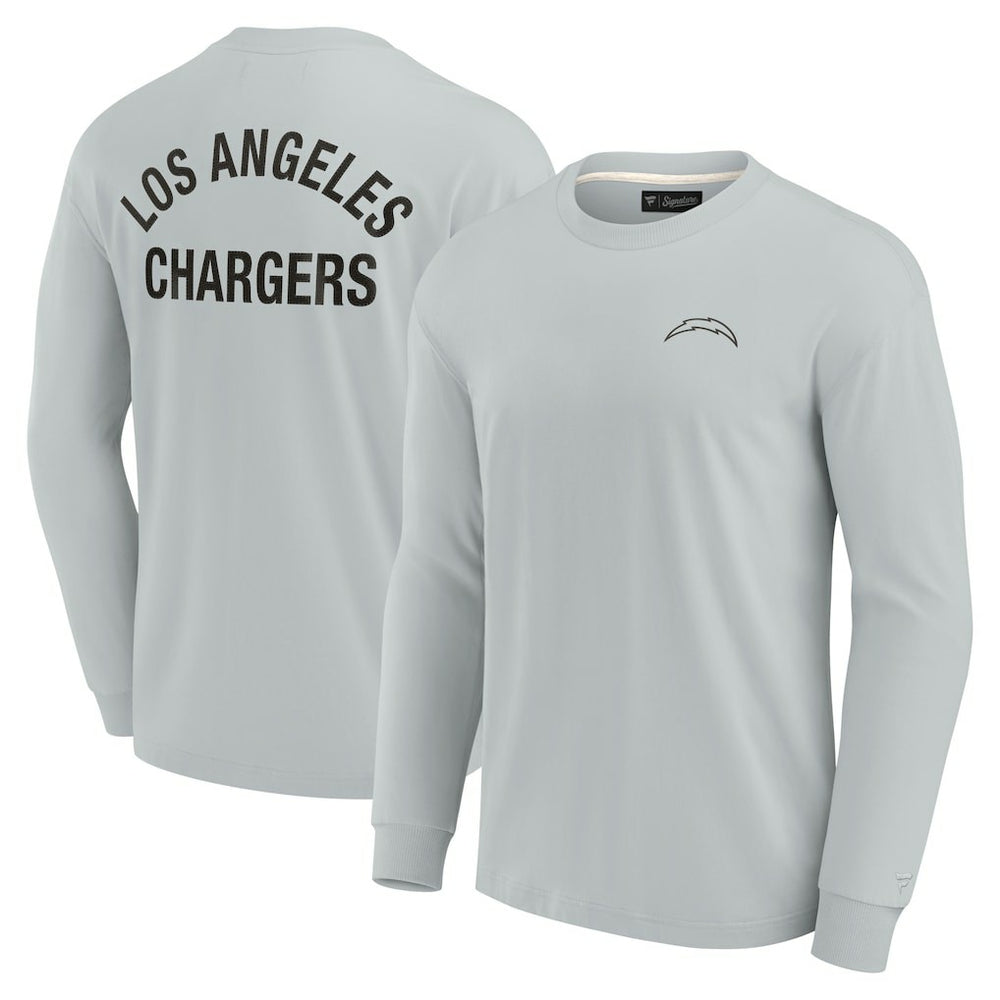 Unisex Elements Super Soft Long Sleeve T-Shirt - Los Angeles Chargers T-shirts