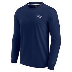 Unisex Elements Super Soft Long Sleeve T-Shirt - New England Patriots T-shirts