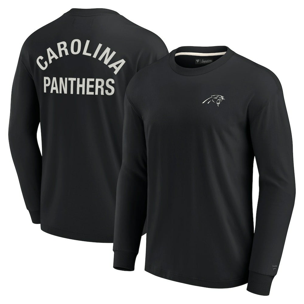 Unisex Elements Super Soft Long Sleeve T-Shirt - Carolina Panthers T-shirts