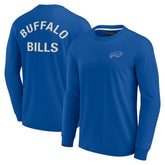 Unisex Elements Super Soft Long Sleeve T-Shirt - Buffalo Bills T-shirts