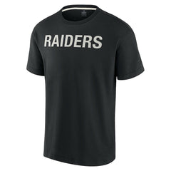 Unisex Elements Super Soft Short Sleeve T-Shirt - Las Vegas Raiders T-shirts