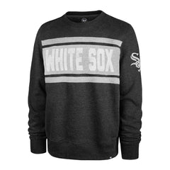 Black Chicago White Sox '47 Bypass Tribeca Pullover Sweatshirt