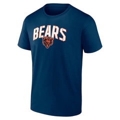 Arched Kicker Stencil T-Shirt - Chicago Bears T-shirts