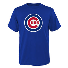 Royal Chicago Cubs Youth Logo Primary Team T-Shirt