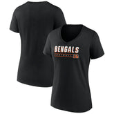 Women's Primary Play V-Neck T-Shirt - Cincinnati Bengals T-shirts