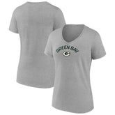 Women's Team Arc V-Neck T-Shirt - Green Bay Packers T-shirts