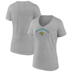 Women's Team Arc V-Neck T-Shirt - Jacksonville Jaguars T-shirts