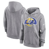 Women's Team Logo Club Fleece Pullover Hoodie - Los Angeles Rams Hoodies