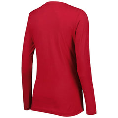 G-III 4Her by Carl Banks Women's Post Season Long Sleeve V-Neck T-Shirt - Arizona Cardinals T-shirts