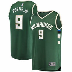 Fanatics Bobby Portis Milwaukee Bucks Fast Break Replica Jersey