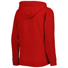 Red Washington Nationals Youth Wordmark Full-Zip Fleece Hoodie